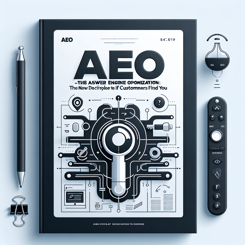 AEO (Answer Engine Optimization): La Nuova Disciplina che Decide Se i Clienti Ti Trovano