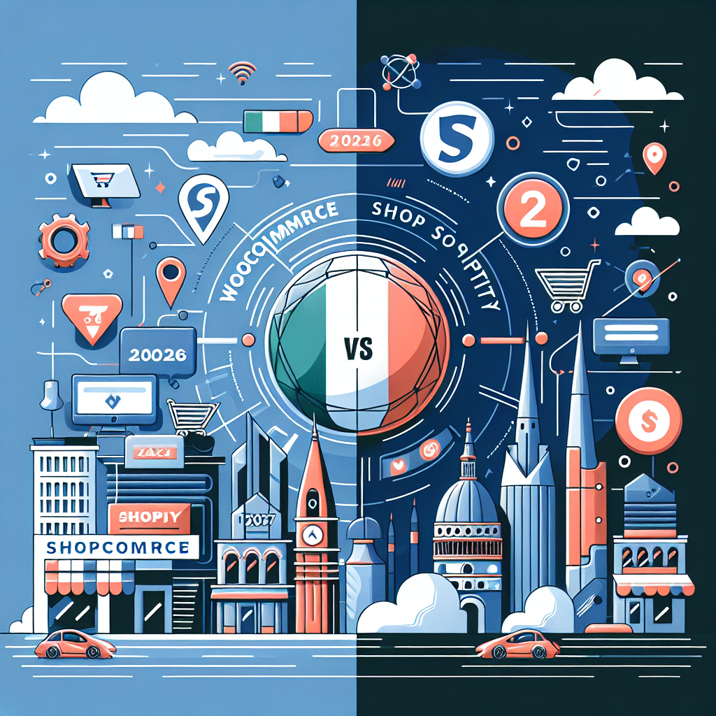 WooCommerce vs Shopify nel 2026: Quale Scegliere per Vendere in Italia